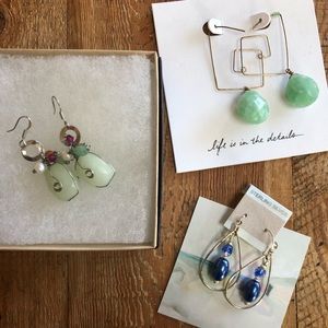 Earrings, Four Pairs